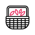 Ic�ne du panier de shopping